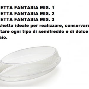 Vaschetta fantasia cristal c/c 2 a pezzo