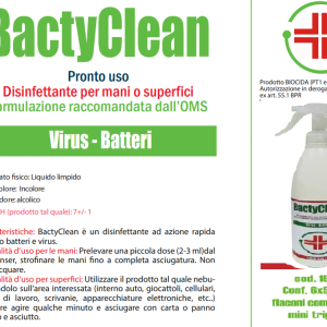 Bacty clean biocida ct-6x500ml