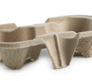 Portabicchiere 2 posti in polpa di cellulosa riciclata