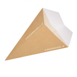 Porta patatine a cono avana cf-50pz a.624 SDG