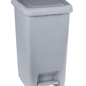 Pattumuera Slim pap plast. Rettangolare 60 LT grigio 909960