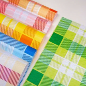 Tovaglietta 30x40 scozzese gialla cf-500pz