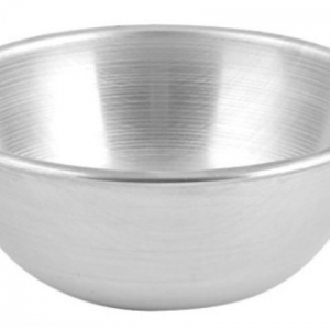 Mezza sfera in alluminio diam. 4,5cm cf-50pz