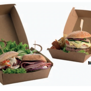 Box hamburger McDonald avana 16x16 h9 CF-50pz