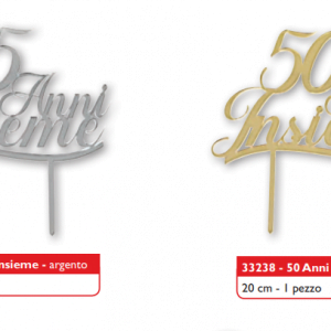 50 anniversario 20cm