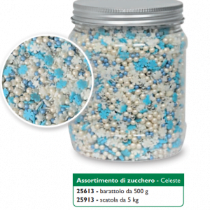 Assortimento zucchero celeste cf500gr a.25613