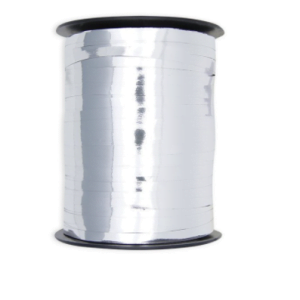 Nastrino metal argento stretto 5mm x 500mt