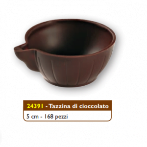 Tazzina di cioccolato cf168pz a.24391