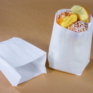 Sacchetti Kraft bianchi mis.