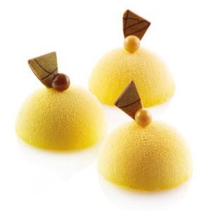 SQ015 Tappeto 60x40 N.96 Mini Semisfere d.35 h1,75 nero