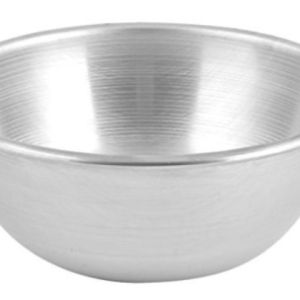 Mezza sfera in alluminio diam. 8cm cf-50pz