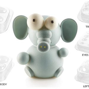 Kit EFFY - 5 Stampi Termoformati per Cioccolato 20x17 h20cm