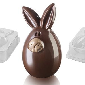 LUCKY BUNNY - Stampo Termoformato per Cioccolato 29x15 h6cm