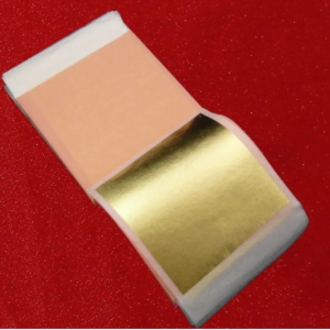 Fogli oro 24 KT mis. 86x86 cf5pz a.9570104