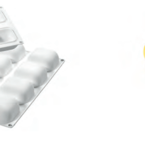 Stampo silicone GEMME mis.61x61 h30 GEM100