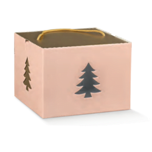 Scatola Panettone Spot Cipria + Albero  1kg Basso