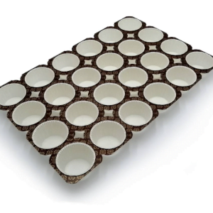 Teglia muffin bianchi pz.24 a teglia