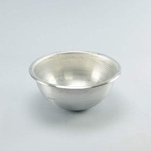 Mezza sfera in alluminio diam. Cm10 h.5  cf-50pz