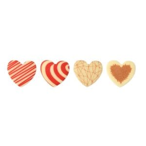 Cuore 3x2,8 ccbco decorato (4mod)